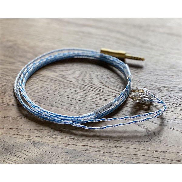 Mix : BLUE MOON × type “Parhelion” 4.4mm 5極 トープラ販売製 金メッキプラグ