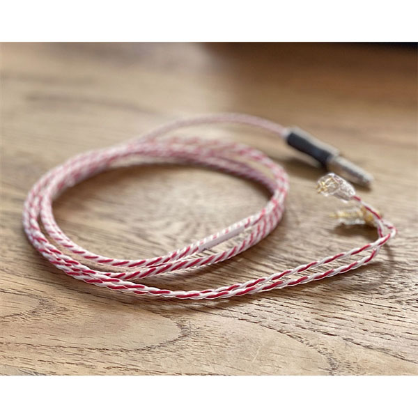 Mix : Meridian × Cumulus Air 4.4mm 5極 トープラ販売製 CINQBES 純銅材 銀メッキプラグ