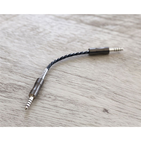 Zillion Sheep NU-1 mini-mini cable 4.4mm 5極 トープラ販売製 CINQBES 純銅材 銀メッキプラグ仕様