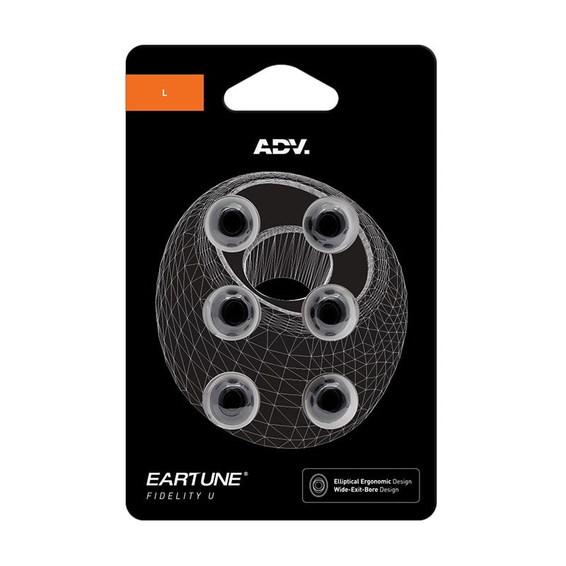 Eartune Fidelity U L [ADVETFUL-BLK]