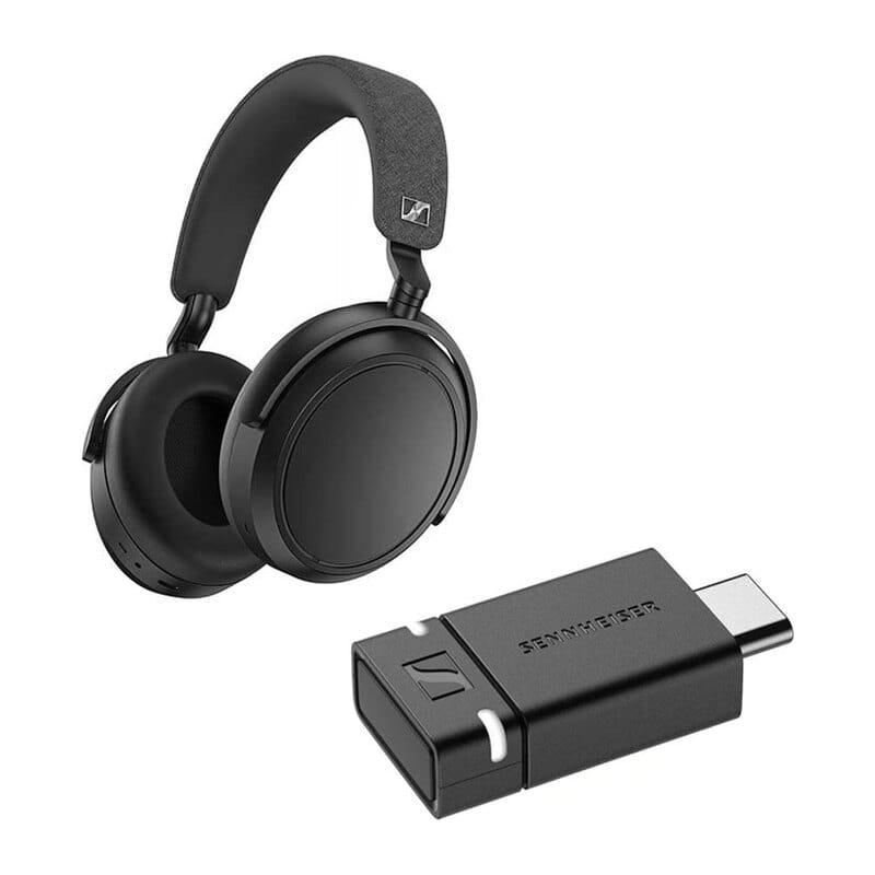 SENNHEISER MOMENTUM 4 Wireless BLACK [M4AEBT BLACK] + BTD 600 ...