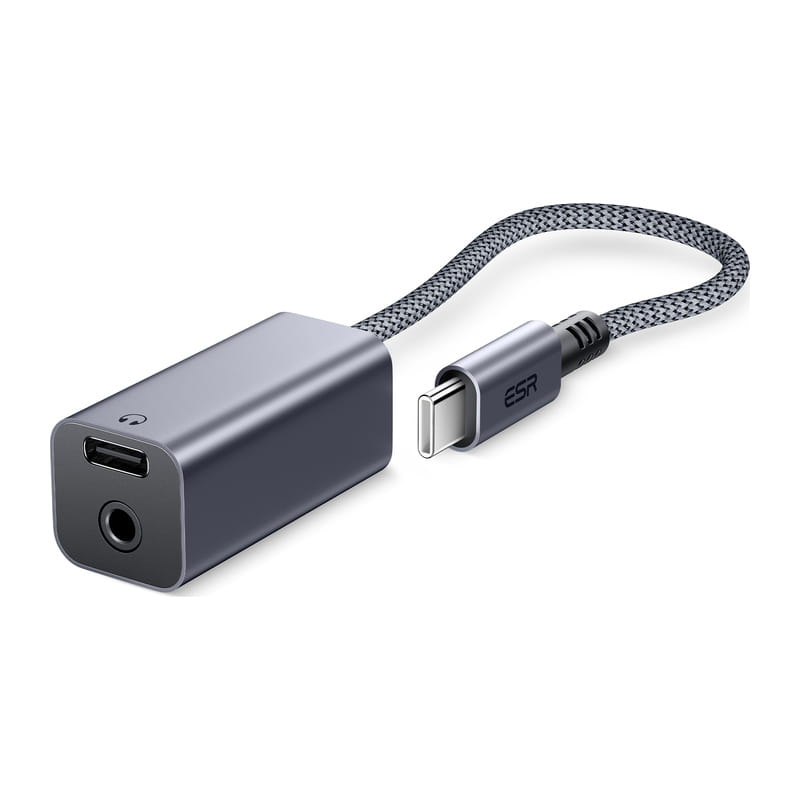 2-in-1 USB-C Headphone Adapter