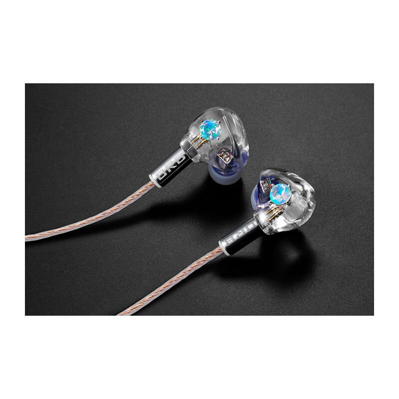 CF-IEM avec CRESCENT VERT with Clear force Ultimate CL Water Opal [CF-IEM CV-CFUCL-WO]