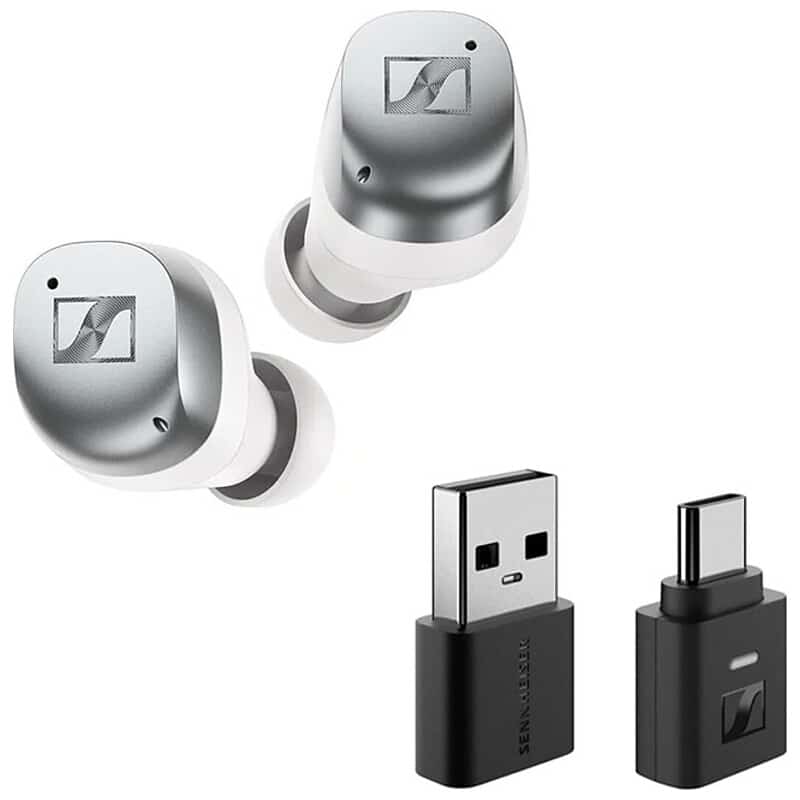 MOMENTUM True Wireless 4 [MTW4 White Silver] + BTD 700 バンドルセット（2025年11月21日発売予定）