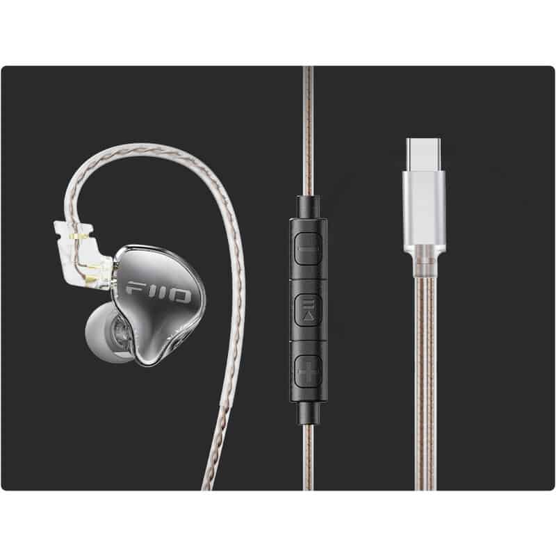 JD10 Type-C Black [FIO-IEM-JD10TC-B]