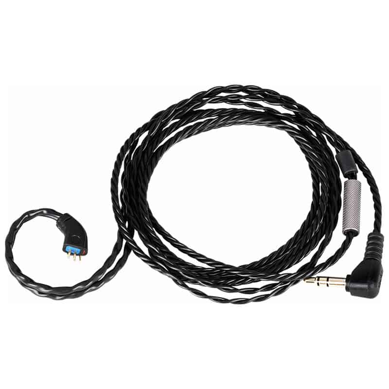 DEBUT Cable IEM2pin 1.2m Black [QDC-CABLE-DEBUT-CIEM2PIN-BK]