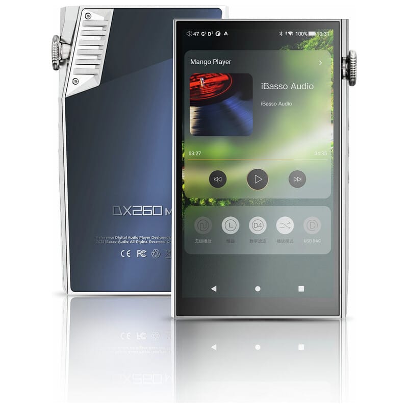 DX260MK2 Silver+Blue