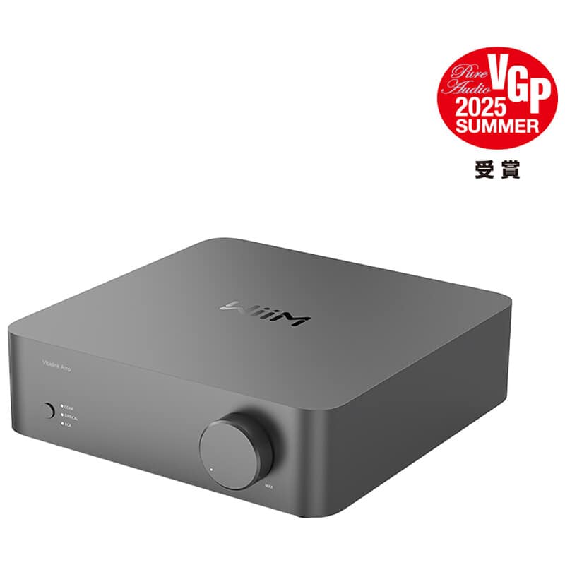 WiiM Vibelink Amp Space Gray [WIM-VLAMP-SG]（2025年8月1日発売予定）