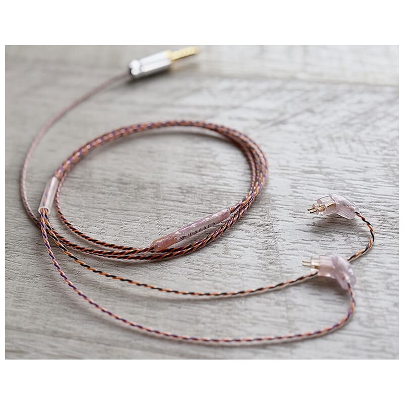 Halloween Lily / 4.4mm 5極 AEC製金メッキプラグ / Custom 2pin / ロゴ＆イヤーコネクタアートワーク