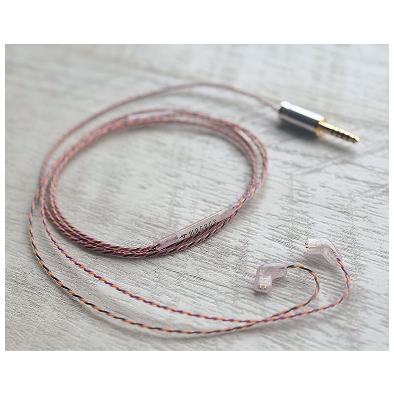 Halloween Lily / 4.4mm 5極 AEC製金メッキプラグ / qdc / ロゴ＆イヤーコネクタアートワーク