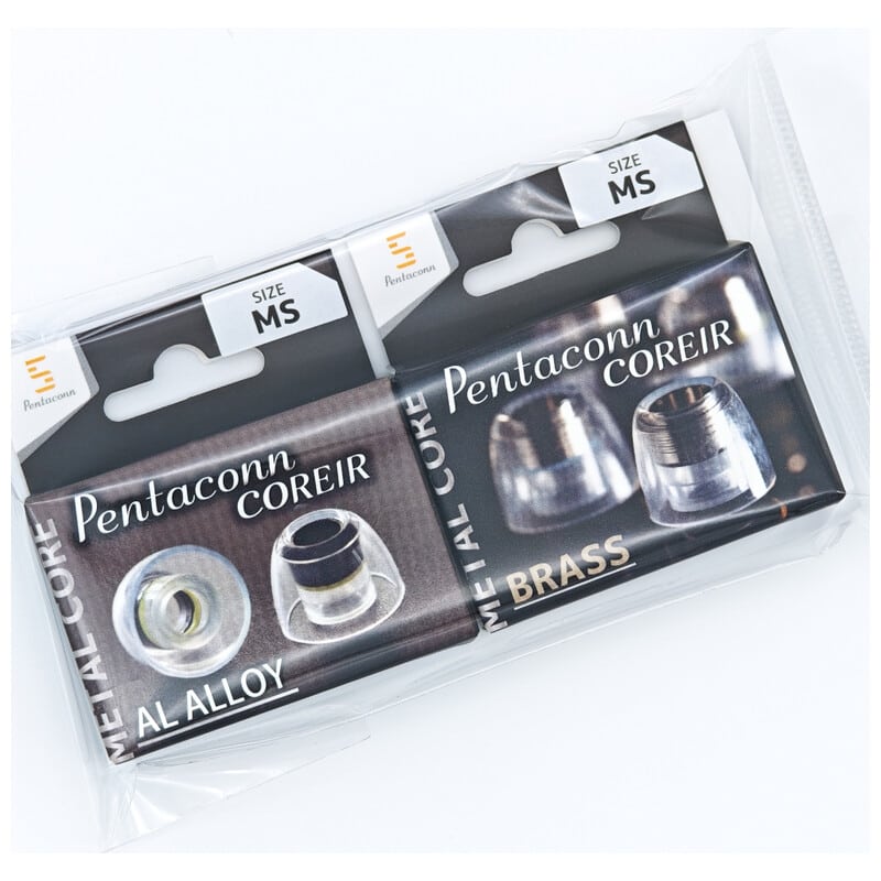 Pentaconn COREIR -ペンタコン コレイル- BRASS(黄銅) / AL ALLOY(アルミ) MS 各1ペア Blue [PTM-0102-MS]