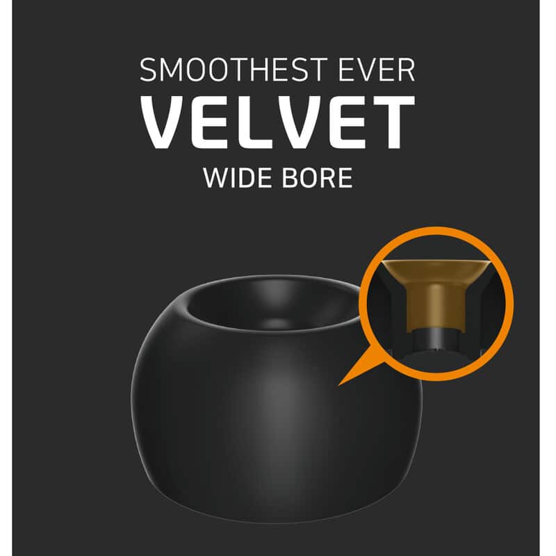 VELVET WIDE BORE 1 Pair (MS)