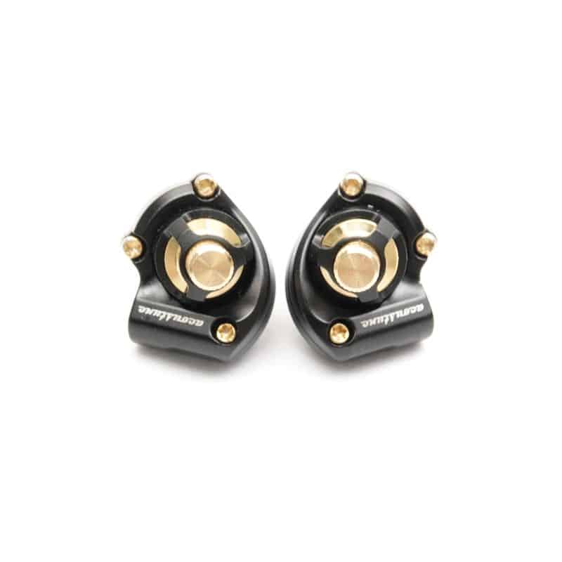 HS1657CU Mat Black&Gold [ACO-HS1657CU-BLK]