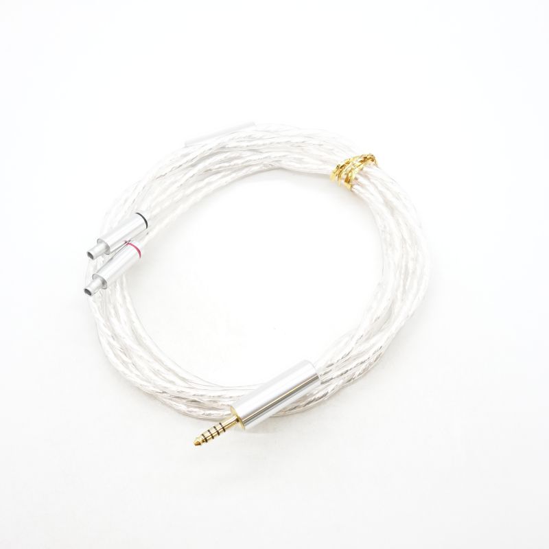 ゼンハイザーHD800シリーズ用シルバーコートケーブル 1.