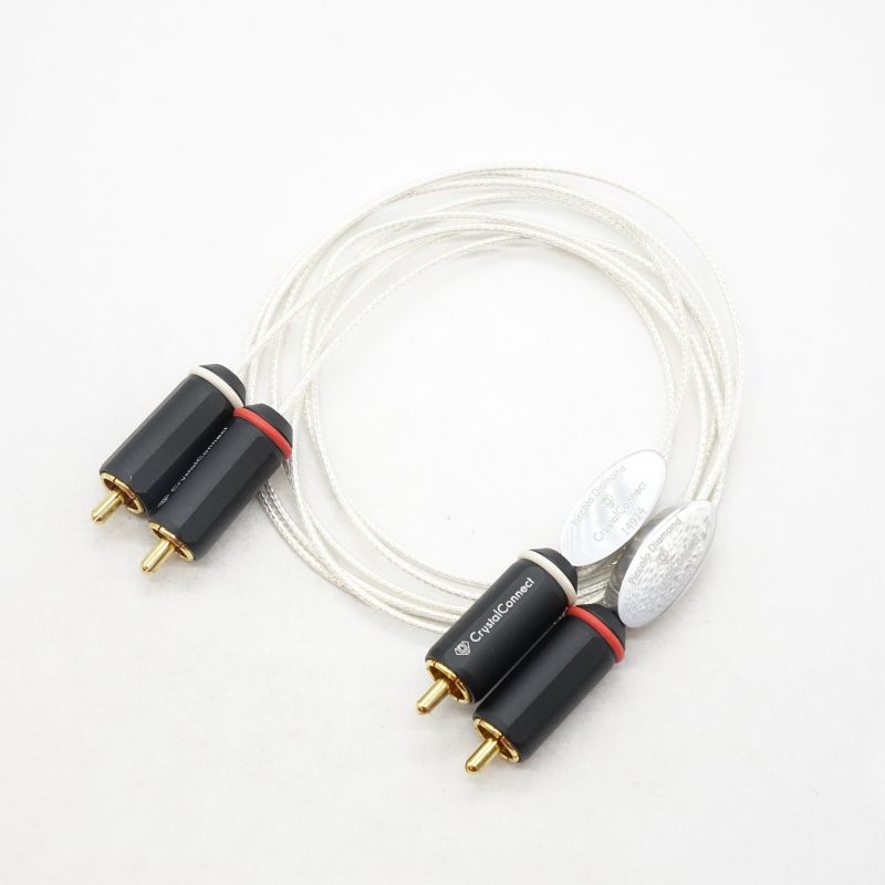 Crystal Connect Piccolo Diamond 1.0m-RCA ペア
