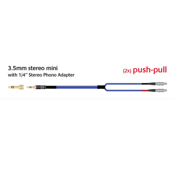 BLUE HEAVEN HEADPHONE CABLE for HD800 1.25m