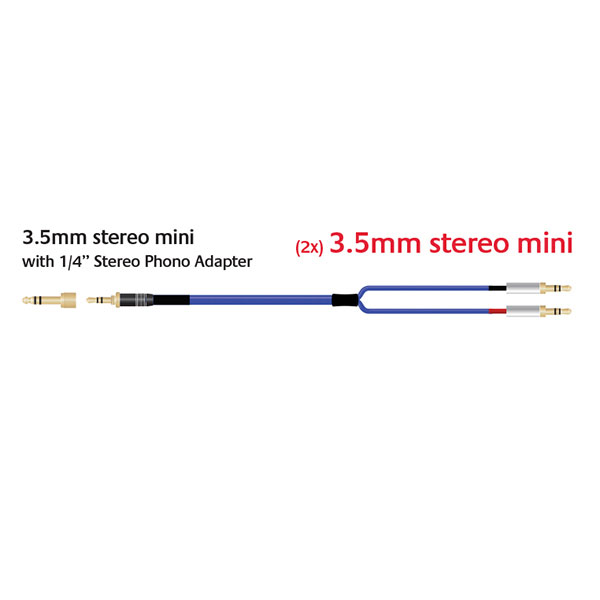 BLUE HEAVEN HEADPHONE CABLE for SONY 1.25m
