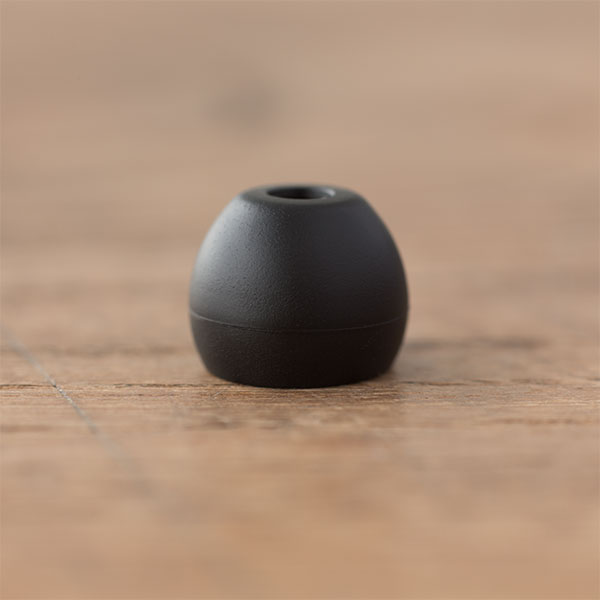 シリコンイヤーピース TYPE E BLACK LLx6
