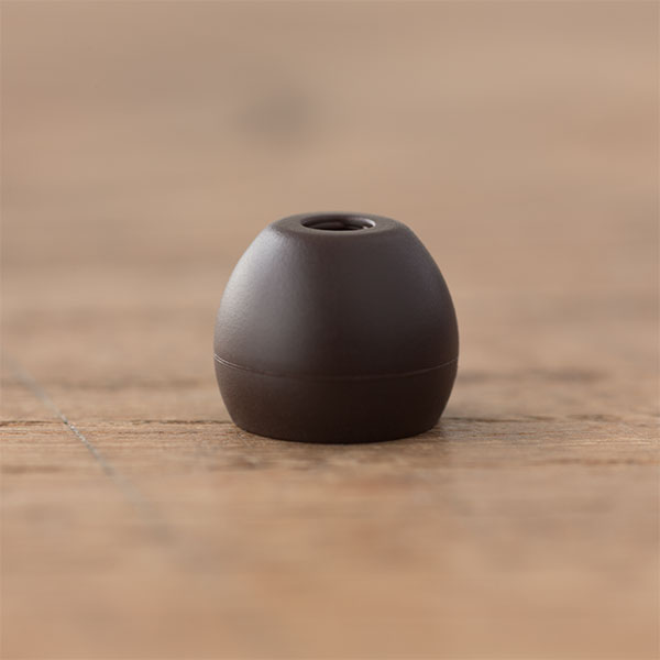 シリコンイヤーピース TYPE E BROWN ALLサイズ(各サイズx2)