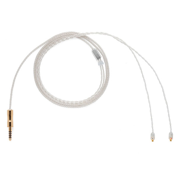 Pure Silver Litz IEM Cable - MMCX - 4.4mm