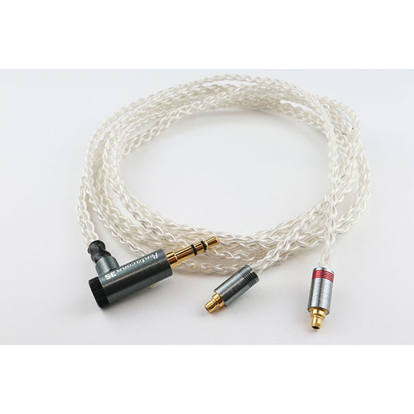 PENTACONN EARコネクター銀メッキケーブル  3.5mm3極  [NBB1-13-001-12]