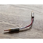 Vintage NEVE Console wire “Ames” mini-mini cable 3.5mm 3極 トープラ販売製 CINQBES 純銅材 無メッキプラグ ×2