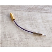 Zillion Sheep NU-3 Type “Mauve” Conversion cable IN側：4.4mm 5極 トープラ販売製 金メッキメスプラグ OUT側：3.5mm 3極 トープラ販売製 CINQBES 純銅材 銀メッキオスプラグ