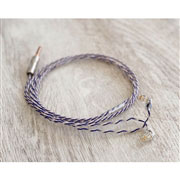 Prototype “Crepuscule” Sheep 4.4mm 5極 トープラ販売製 CINQBES 純銅材 無メッキプラグ Custom 2pin イヤーコネクタ装飾