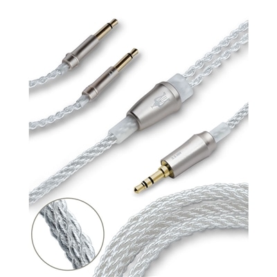 99 Classics/99Neo 3.5mm アップグレード ケーブル シルバー(1.2m) M99-3.5