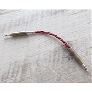 Vintage “NEVE” Console wire “Ives” mini-mini cable 3.5mm 3極 トープラ販売製 CINQBES 純銅材 銀メッキプラグ