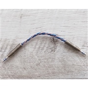 Vintage “NEVE” Console wire “Marine” mini-mini cable 3.5mm 3極 トープラ販売製 CINQBES 純銅材 銀メッキプラグ