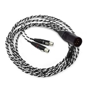 Premium Black-Silver headphone cable for LCD/プレミアムケーブル 4pin XLRバランス CBL-XL-1025