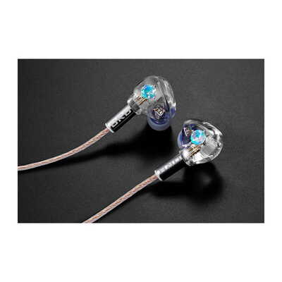 CF-IEM avec CRESCENT VERT with Clear force Ultimate CL Water Opal [CF-IEM CV-CFUCL-WO]