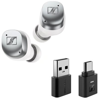 MOMENTUM True Wireless 4 [MTW4 White Silver] + BTD 700 バンドルセット（2025年11月21日発売予定）