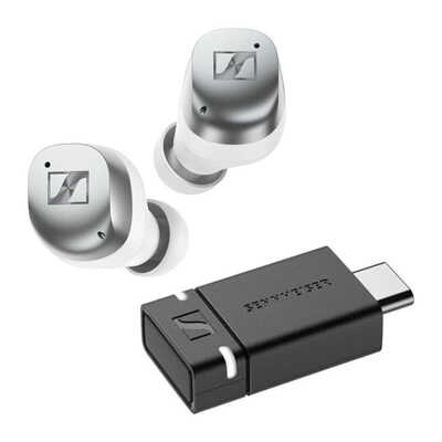 MOMENTUM True Wireless 4 [MTW4 White Silver] + BTD 600 バンドルセット