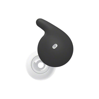 LinkBuds Open用 エアフィッティングサポーター (ピュアブラック) [HAC-L910S B]