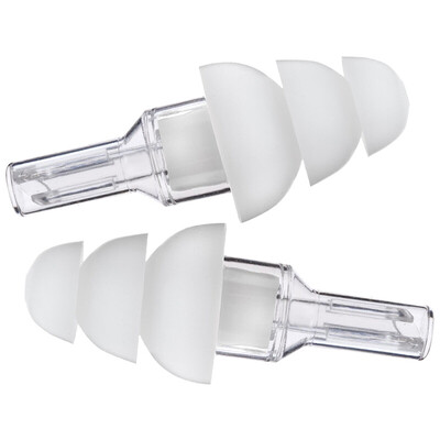 ER20 イヤープラグ／ラージフィット・3フランジ（ホワイト） [ER20-CCC-C]