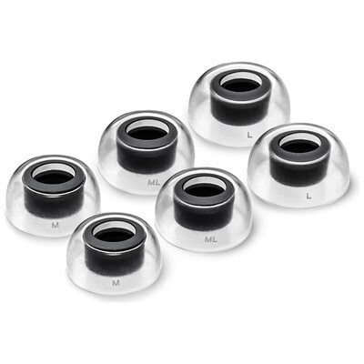 SednaEarfit Crystal for BOSE Earbuds イヤーピース M/ML/Lサイズ各1ペア [AZL-CRYSTAL-BOSE-SET-L]