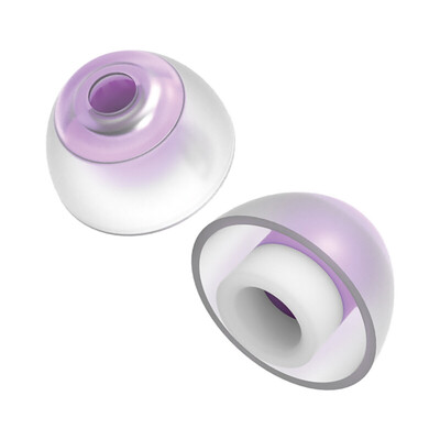 nuon 空間音響イヤーピース voice+ for AirPods Pro / M size (M 2pair) [LPC-NV-APP-M]