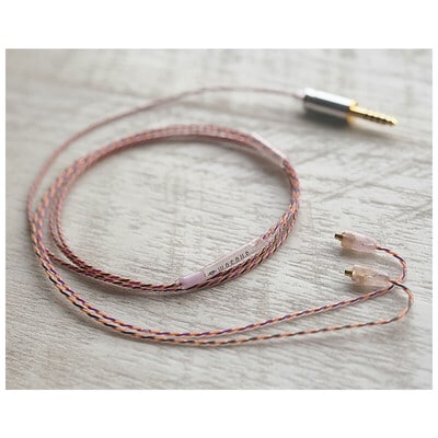 Halloween Lily / 4.4mm 5極 AEC製金メッキプラグ / MMCX / ロゴ&イヤーコネクタアートワーク