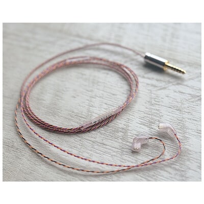 Halloween Lily / 4.4mm 5極 AEC製金メッキプラグ / qdc / ロゴ&イヤーコネクタアートワーク