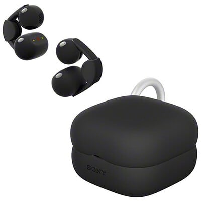 LinkBuds Clip専用 ケースカバー [HAC-LC900CA B]（2026年2月6日発売予定）