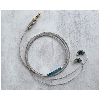 Vintage No.069 SAVILE / WAGNUS. Original 4.4mm 5-pole Plug EIR - ORO / Custom 2pin / ロゴ＆イヤーコネクタアートワーク