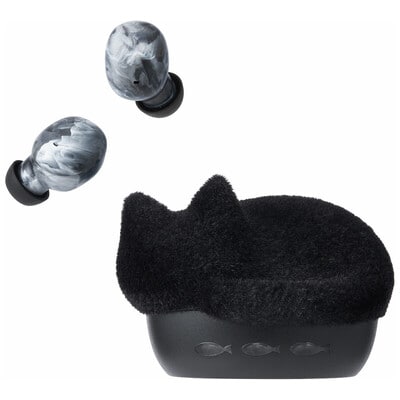 NEKO true wireless earphones ふわふわフロッキーver. まっくろ [HP-C28BTKF]（2026年6月19日発売予定）