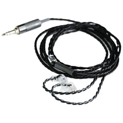 Standard Cable qdc2pin 1.2m BLK [QDC-CABLE-ST-122-BLK-RP]