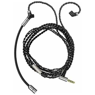 DEBUT-CG Mic Cable qdc2pin 1.5m Black [QDC-CABLE-DEBUT-QDC2PIN-MIC-BK]（2026年8月22日発売予定）