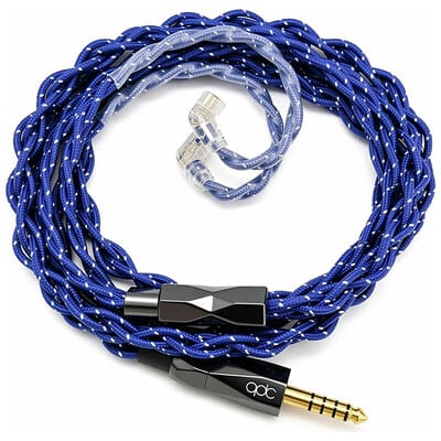 Dragon Ribbon qdc2pin 1.2m Blue [QDC-DRAGON-RIBBON-QDC2PIN-BL]（2026年9月18日発売予定）