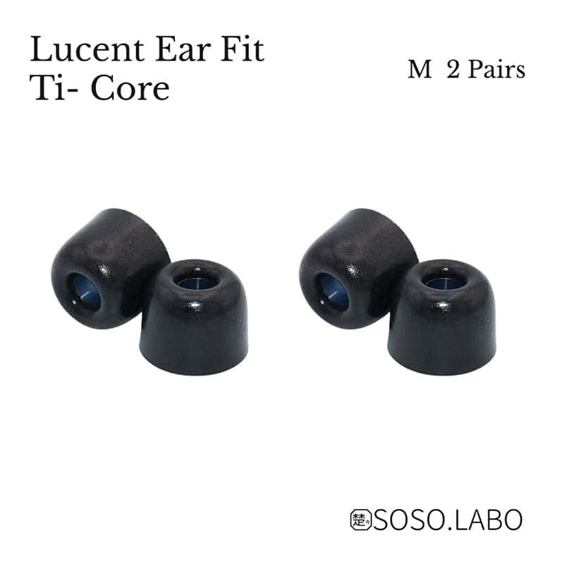 Lucent Ear Fit Ti-Core (M) 2ペア(2026年10月30日発売予定)