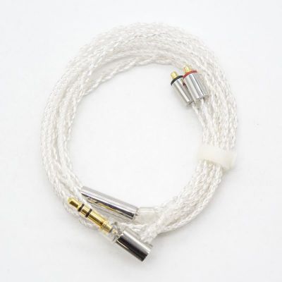final C106 MMCX シルバーコートケーブル 4.4mm バランス