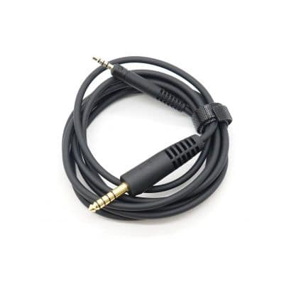 【中古】HIFIMAN専用超高音質バランスケーブル【ふじっこ煮さんハンドメイド】 HiFiHear 「HiF4828 ／ HiF4827」 L型プラグが選べる